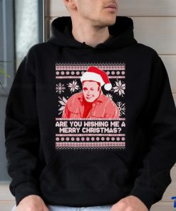 Kevin James are you wishing me Christmas shirt, hoodie, sweater, long sleeve and tank top Kevin James are you wishing me Christmas shirt