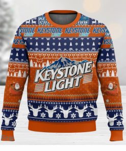 Keystone Light 3D Sweater Christmas Gift Ugly Christmas Sweater