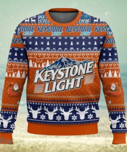 Keystone Light 3D Sweater Christmas Gift Ugly Christmas Sweater