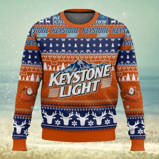 Keystone Light Christmas Ugly Sweater Special Gift For Xmas