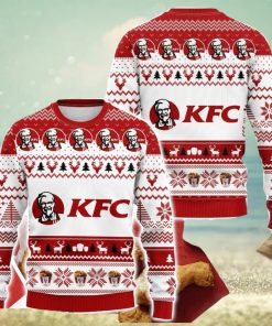 Kfc Ugly Christmas Sweater 3D All Over Printed Sweaters Christmas Gift