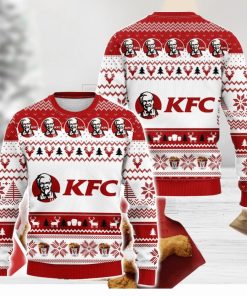 Kfc Ugly Christmas Sweater 3D All Over Printed Sweaters Christmas Gift