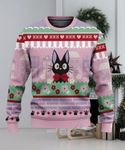 Kiki’s Delivery Service Jiji Ugly Christmas Sweater Gift