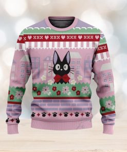 Kiki’s Delivery Service Jiji Ugly Christmas Sweater Gift