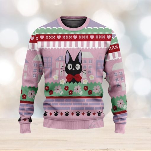 Kiki’s Delivery Service Jiji Ugly Christmas Sweater Gift