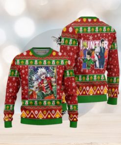 Killua Zoldyck Anime Ugly Christmas Sweater Hunter x Hunter Xmas Gift