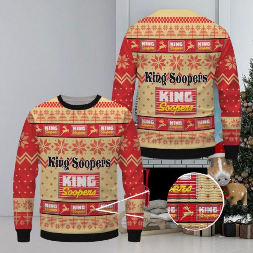 King Soopers Ugly Christmas Sweater, Xmas Gift Ideas For Fans