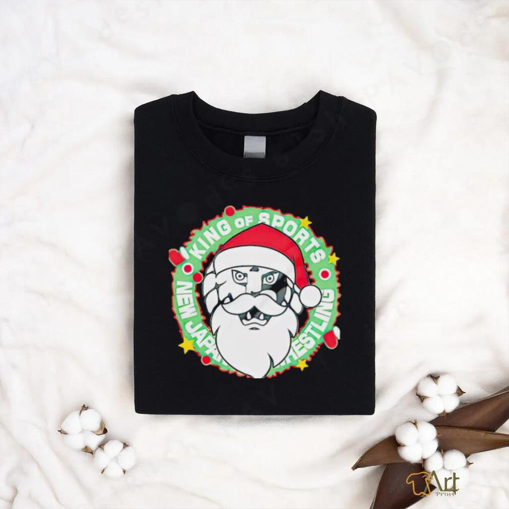 King of sports new Japan Pro Wrestling Christmas shirt King of sports new Japan Pro Wrestling Christmas shirt