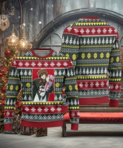 Kira Yamato Anime Ugly Christmas Sweater Custom Gundam Xmas Gift