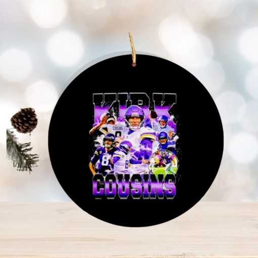 Kirk Cousins Minnesota Vikings football vintage Ornament