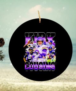 Kirk Cousins Minnesota Vikings football vintage Ornament