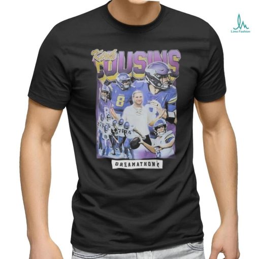 Kirk Cousins T Shirt Josh Dobbs Vikings Players Wear Kirk Cousins Shirt Vikings Kirk Cousins Dreamathon Shirt