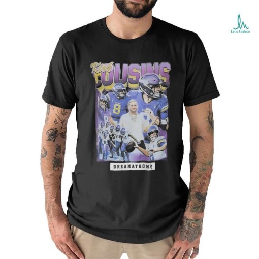 Kirk Cousins T Shirt Josh Dobbs Vikings Players Wear Kirk Cousins Shirt Vikings Kirk Cousins Dreamathon Shirt