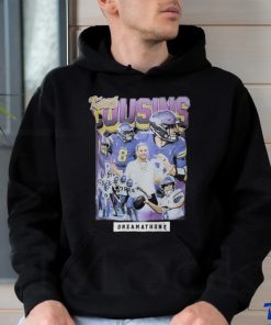 Kirk Cousins T Shirt Josh Dobbs Vikings Players Wear Kirk Cousins Shirt Vikings Kirk Cousins Dreamathon Shirt