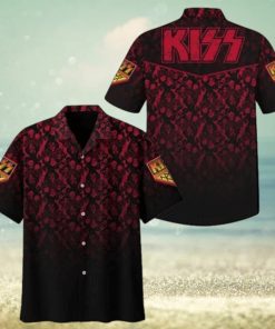 Kiss Rock Band No198 Hawaiian Casual Shirt