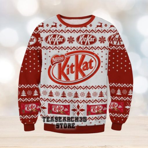 Kitkat Red Ugly Christmas Sweater