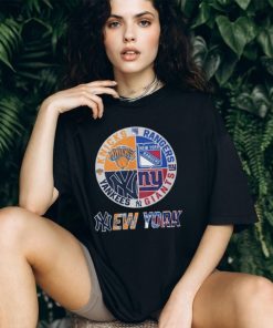 Knicks, Rangers, Yankees And Giants New York Sport Teams T Shirt – Limited Edition