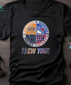 Knicks, Rangers, Yankees And Giants New York Sport Teams T Shirt – Limited Edition