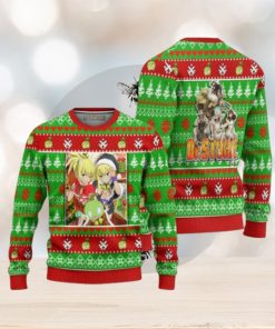 Kohaku x Ruri x Suika Anime Ugly Christmas Sweater Custom Dr Stone Xmas Gift