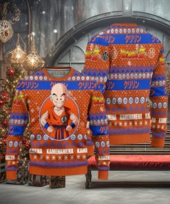 Krillin Anime Ugly Christmas Sweater Dragon Ball Z Xmas Gift