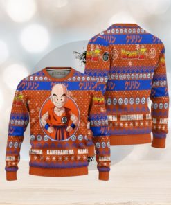 Krillin Anime Ugly Christmas Sweater Dragon Ball Z Xmas Gift