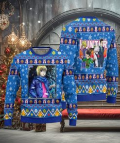 Kurapika Anime Ugly Christmas Sweater Hunter x Hunter Xmas Gift