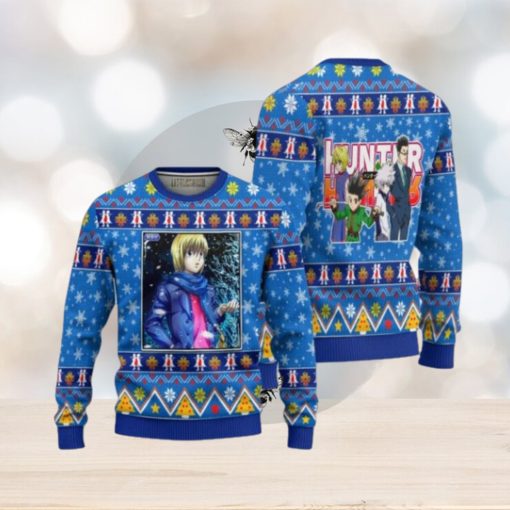 Kurapika Anime Ugly Christmas Sweater Hunter x Hunter Xmas Gift