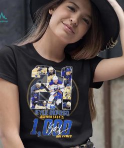 Kyle Okposo Buffalo Sabres 1,000 NHL Games Signatures Shirt