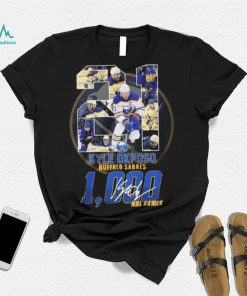 Kyle Okposo Buffalo Sabres 1,000 NHL Games Signatures Shirt