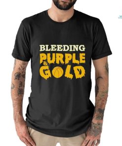 LA Lakers bleeding purple and gold shirt