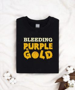LA Lakers bleeding purple and gold shirt