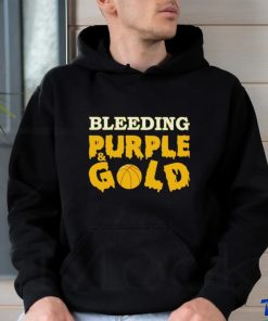 LA Lakers bleeding purple and gold shirt