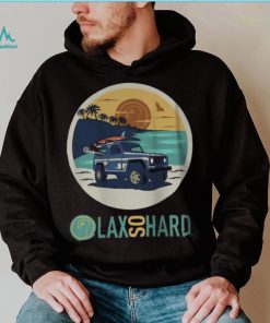 LAX SO HARD Adult Beach Lax T Shirt