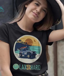 LAX SO HARD Adult Beach Lax T Shirt