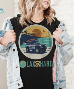 LAX SO HARD Adult Beach Lax T Shirt