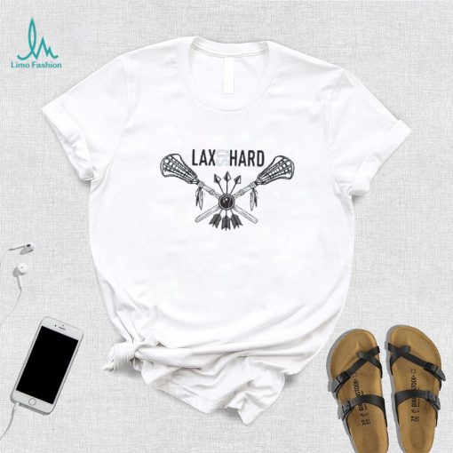 LAX SO HARD Adult Native Lacrosse T Shirt