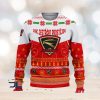 Guinness Twinkle Light Custom Name Snowflakes Ugly Christmas Sweater