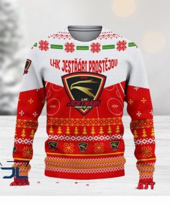 LHK Jestřábi Prostějov Tipsport extraliga a Chance Liga Ugly Christmas Sweater