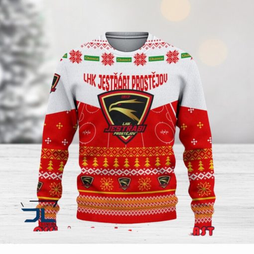 LHK Jestřábi Prostějov Tipsport extraliga a Chance Liga Ugly Christmas Sweater