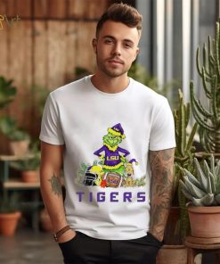 LSU Tigers Grinch and Max dog funny Christmas shirt