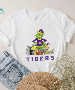 LSU Tigers Grinch and Max dog funny Christmas shirt