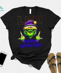 LSU Tigers Grinch middle finger haters gonna hate shirt