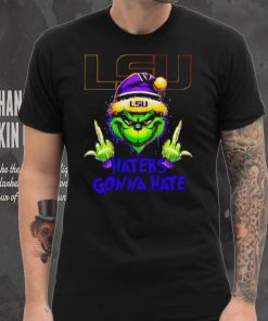 LSU Tigers Grinch middle finger haters gonna hate shirt