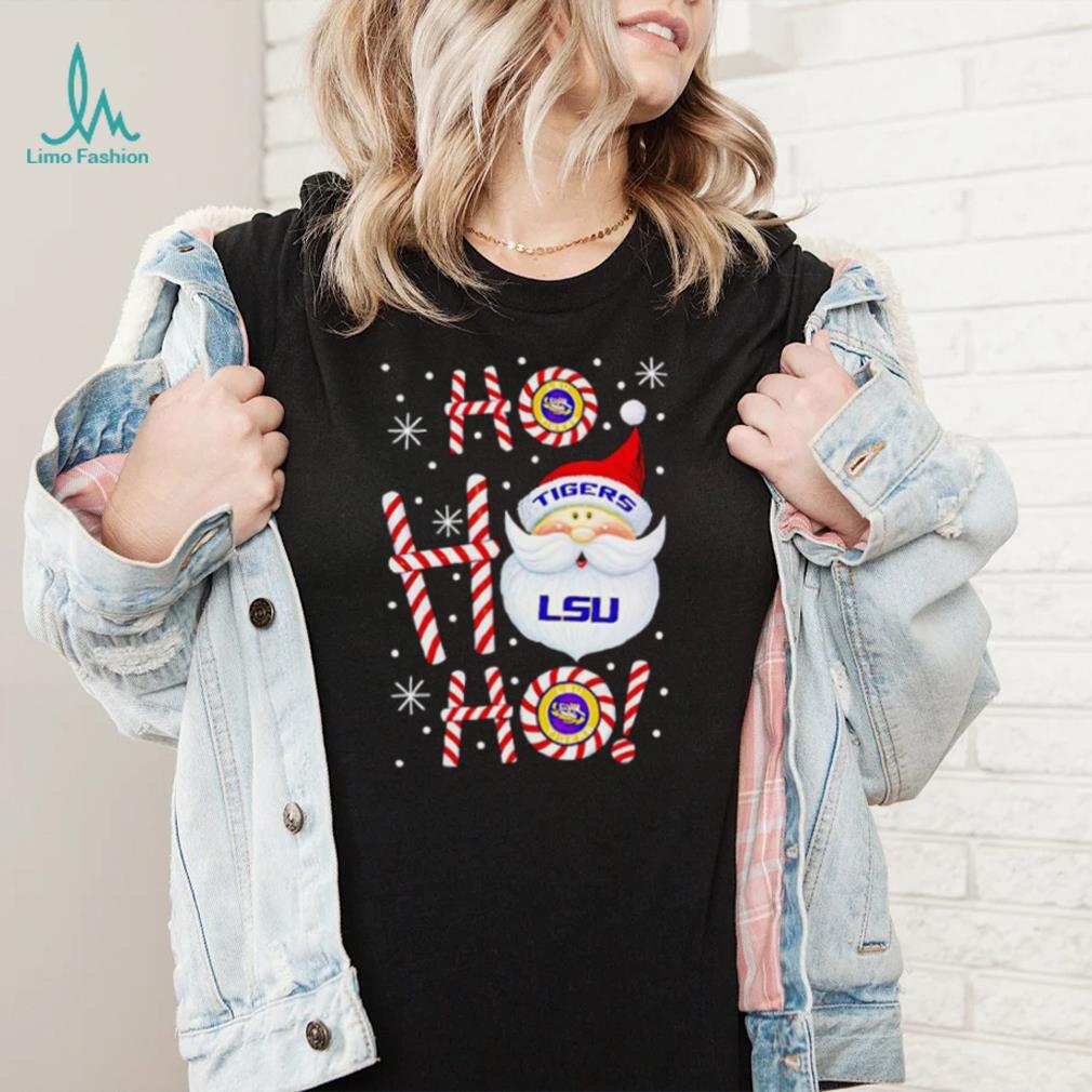 LSU Tigers Santa Claus ho ho ho shirt LSU Tigers Santa Claus ho ho ho shirt