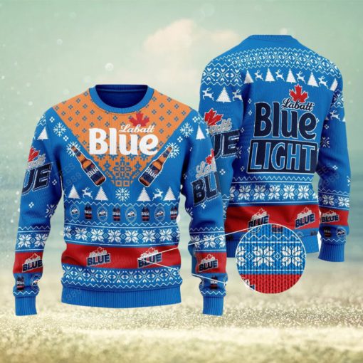 Labatt Blue Beer Ugly 3D Sweater Christmas For Men And Women