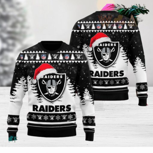 Las Vegas Raiders 3D Ugly Christmas Sweater