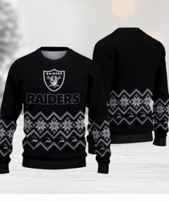 Las Vegas Raiders Christmas Pattern Hot Trending Ugly Sweater For Fans