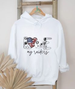 Las Vegas Raiders Love Football My Raiders Shirt