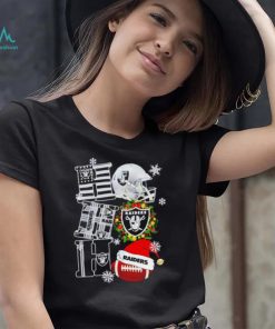 Las Vegas Raiders NFL ho ho ho Christmas shirt