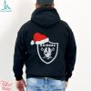 Las Vegas Raiders logo Santa Hat Christmas 2023 Shirt